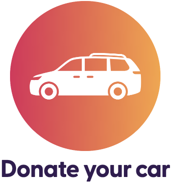 Donate your car with icon