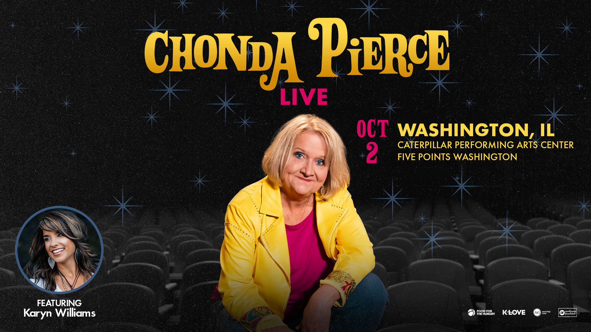 CHONDA PIERCE LIVE- Washington image