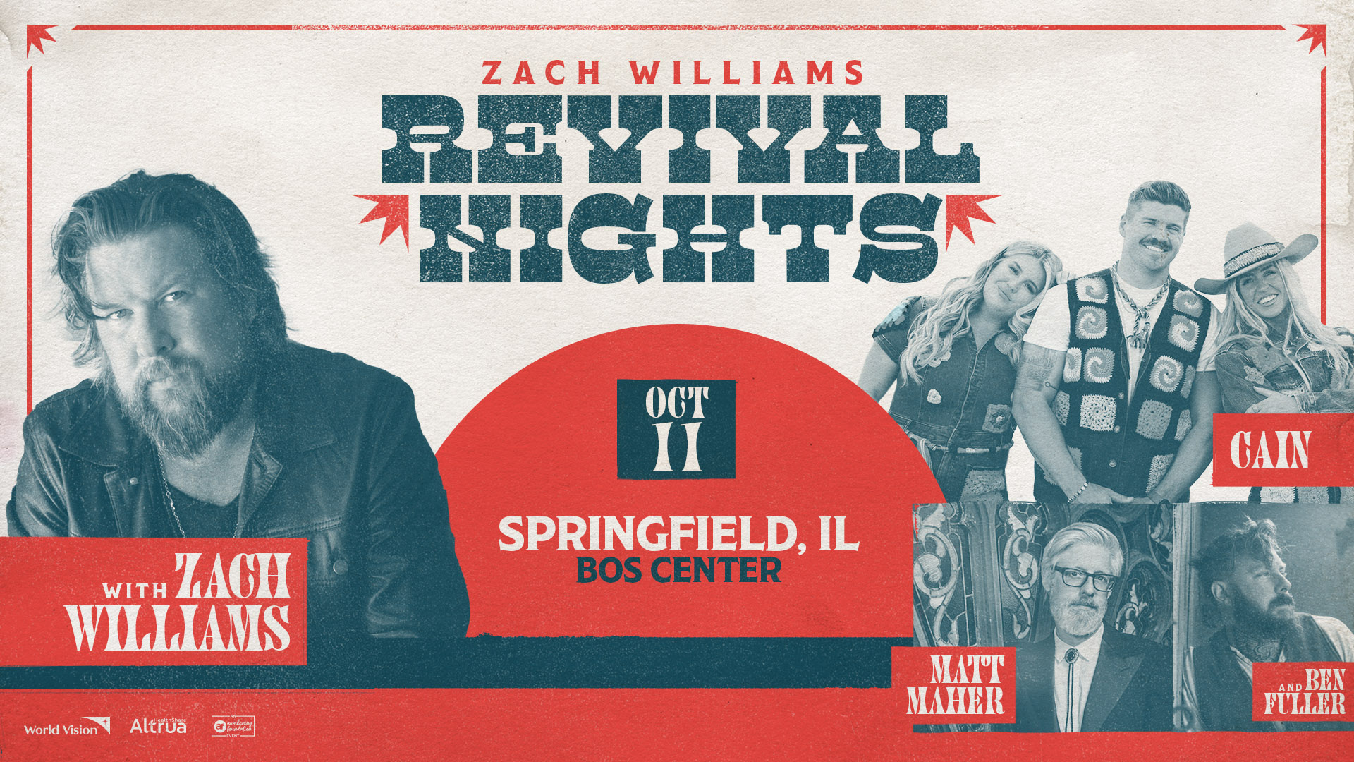 Zach Williams Revival Nights Tour, Win Tickets Before They Go On Sale! image